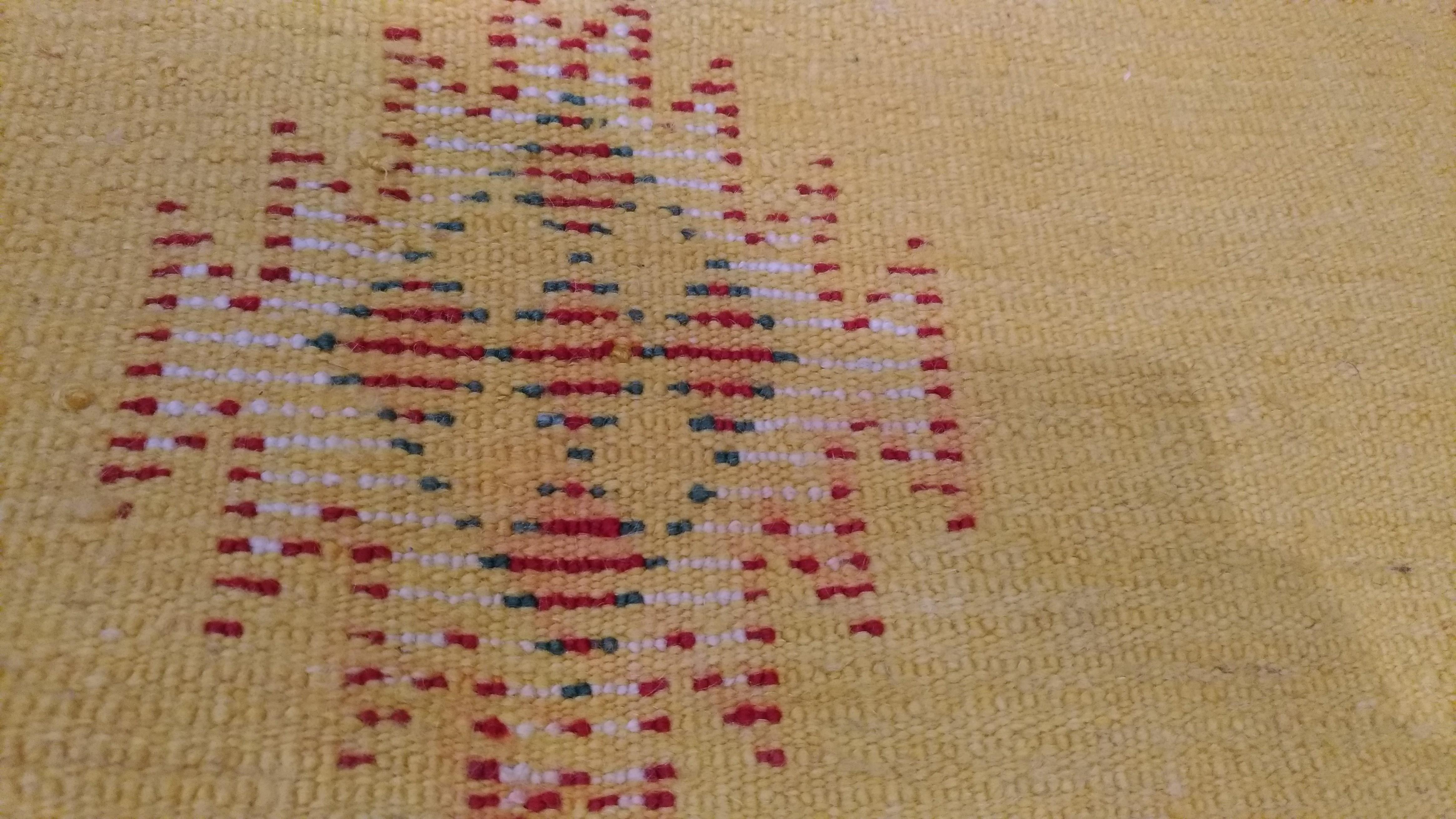 Metà XX secolo 981 - Tappeto tribale berbero marocchino vintage in vendita