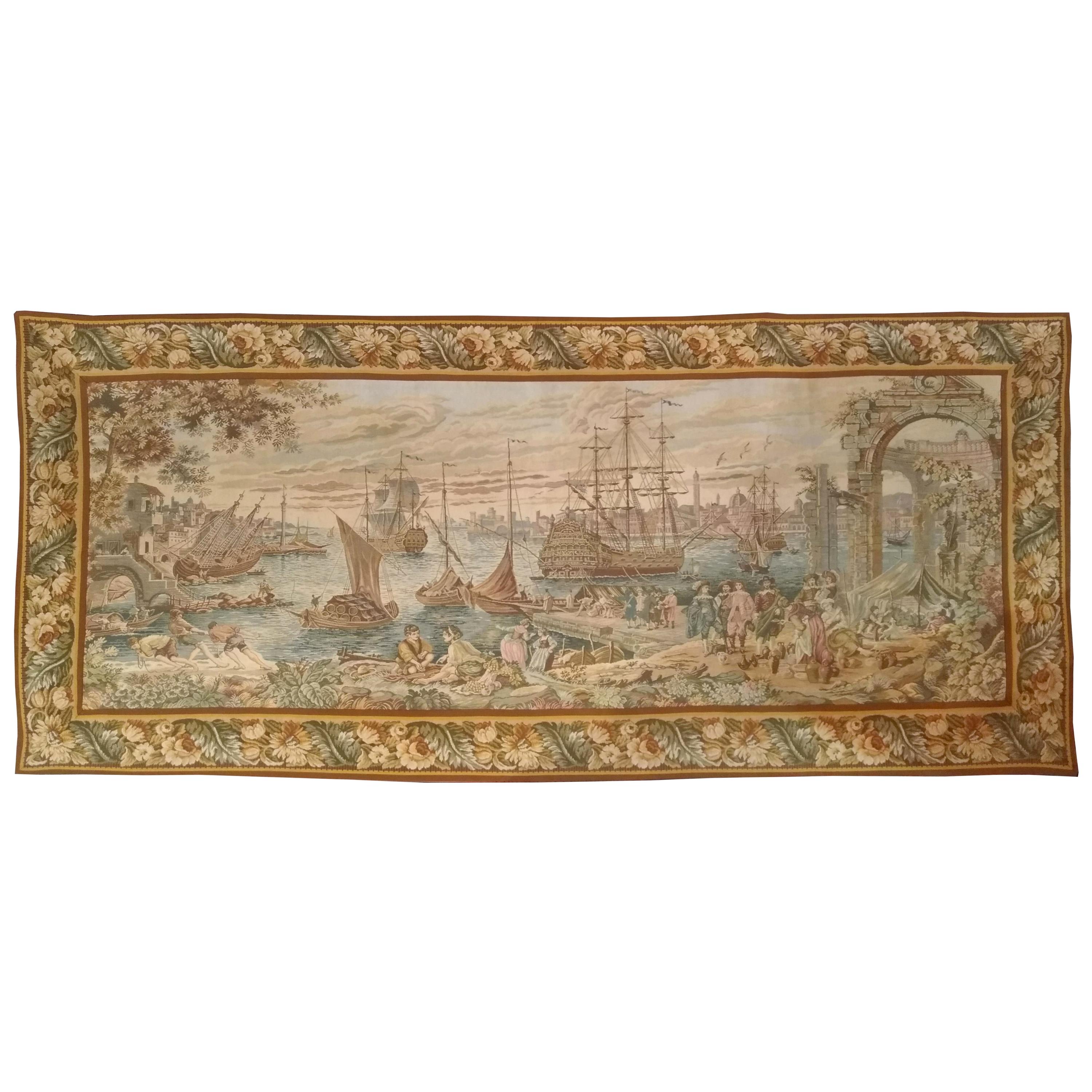982 Old Gobelin Tapestry For Sale at 1stDibs
