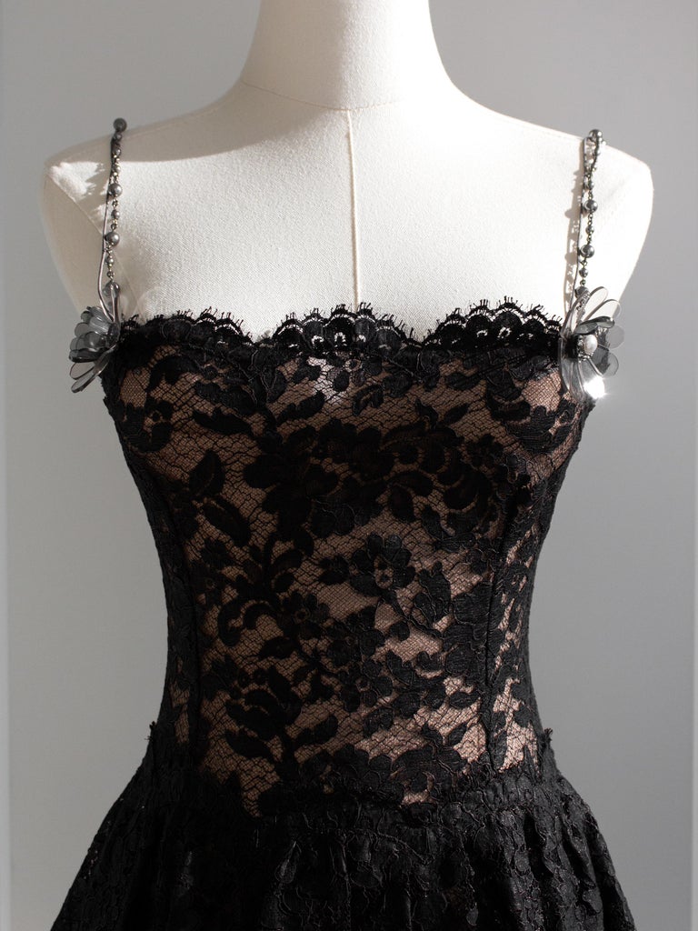 open lace back dress Womens Peplum Pencil Dress  Modest Structured Work Dress with Elbow Sleeves Navy / L at SexyModest