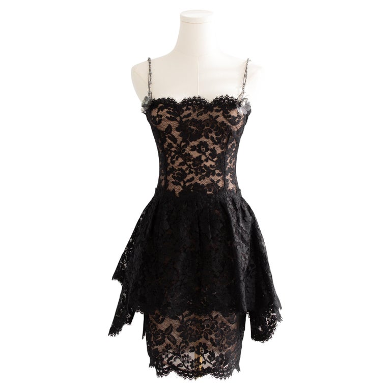 strapless open back dress Navy Jacquard And Black Lace Margy Top Tuckernuck Navy / S main image 0
