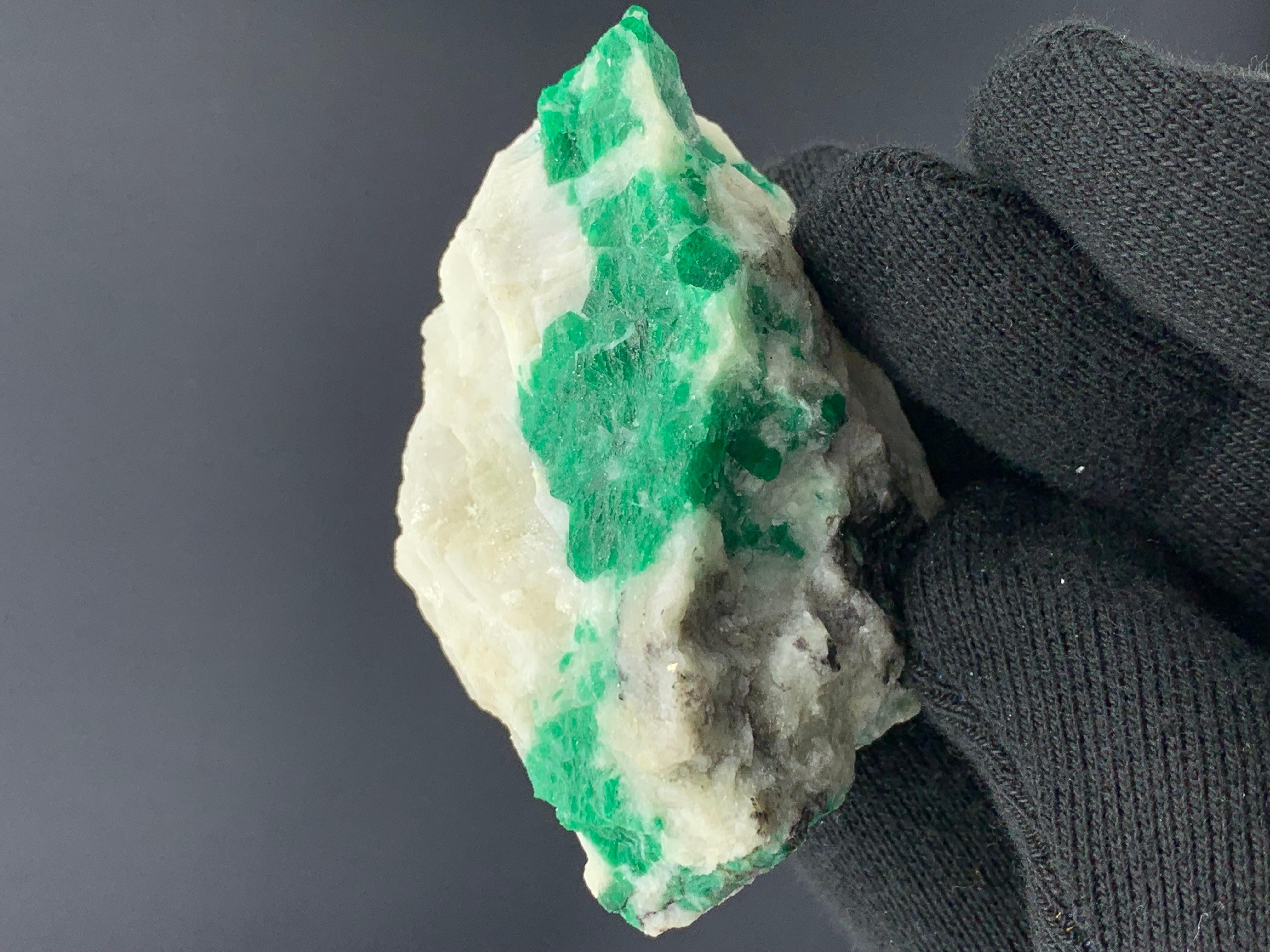 Other 98.71 Gram Gorgeous Emerald Specimen From Swat Valley, Pakistan  For Sale