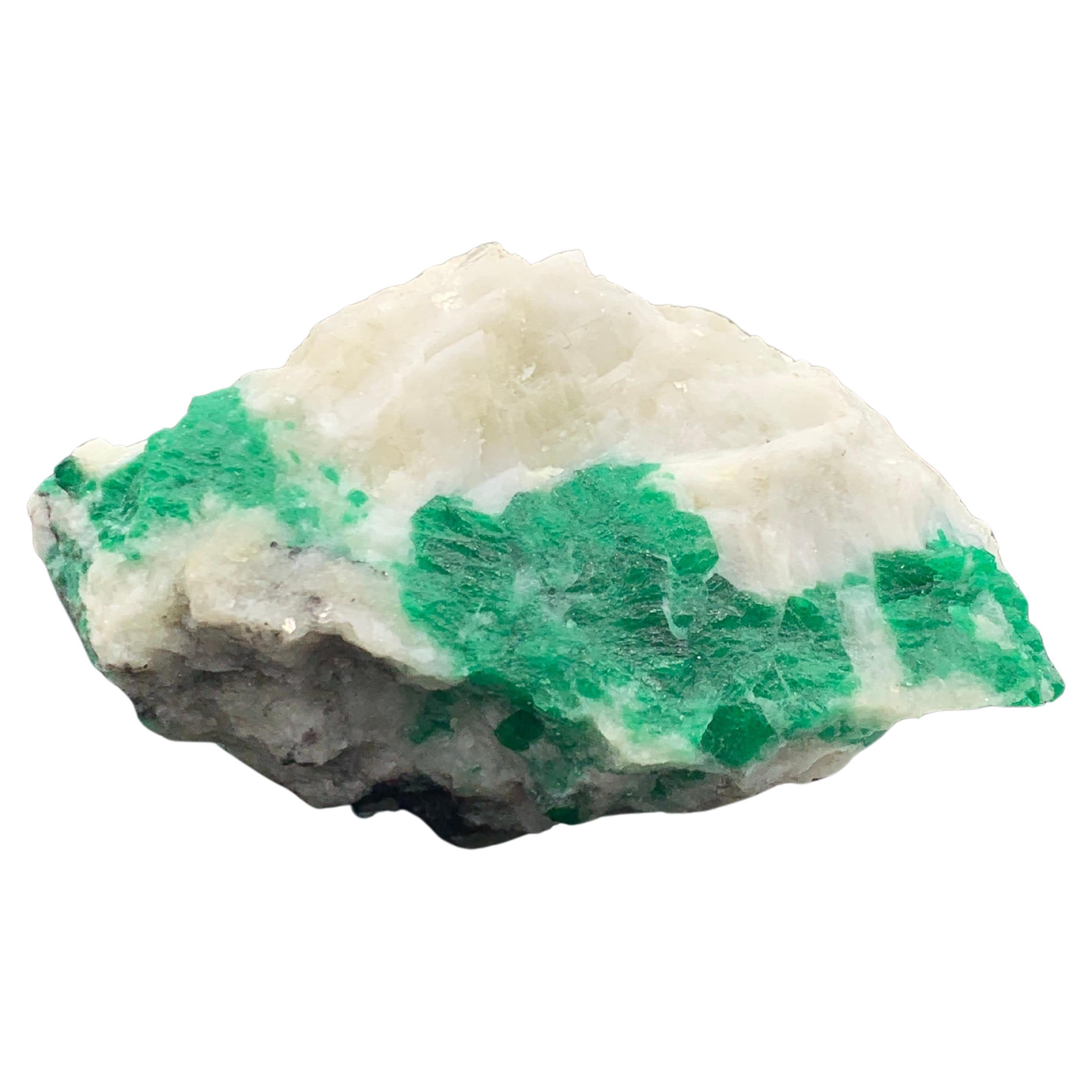 98.71 Gram Gorgeous Emerald Specimen From Swat Valley, Pakistan 