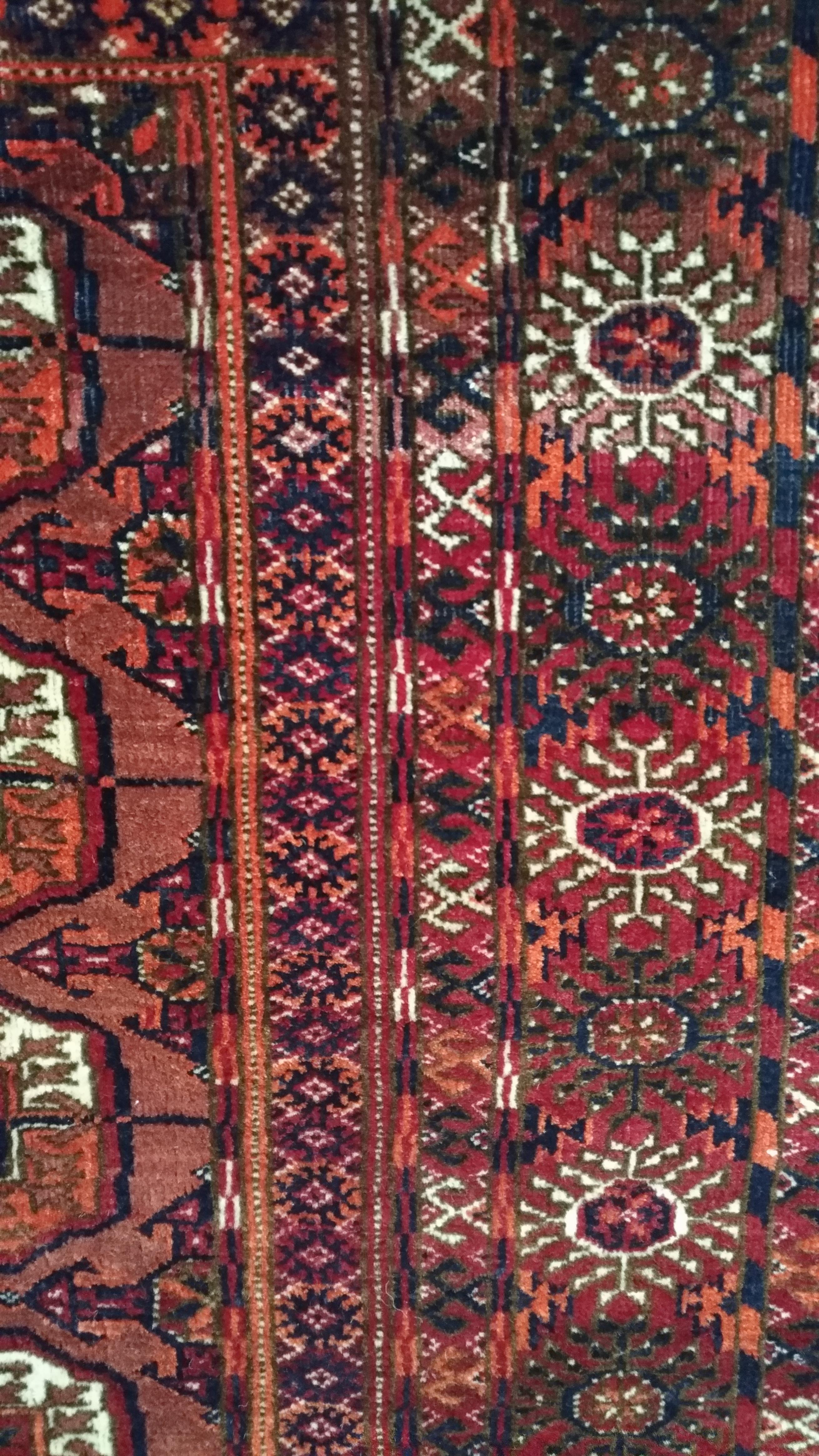 Tribal 989 -19th Century Boukara Carpet For Sale