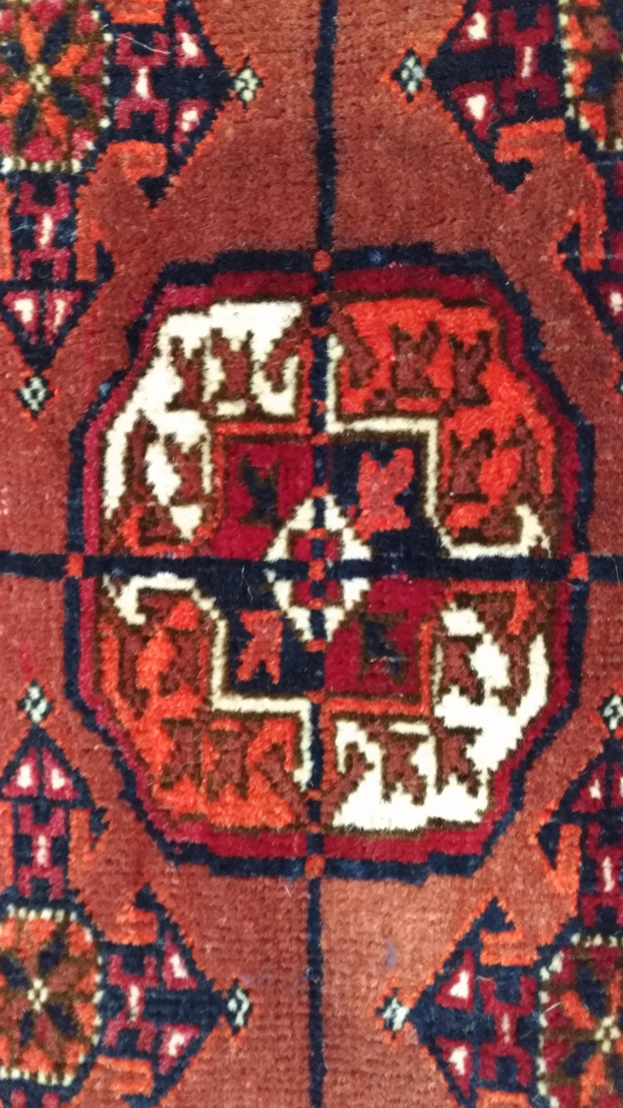 Centrasiatique Tapis Boukara du XIXe siècle 989 en vente