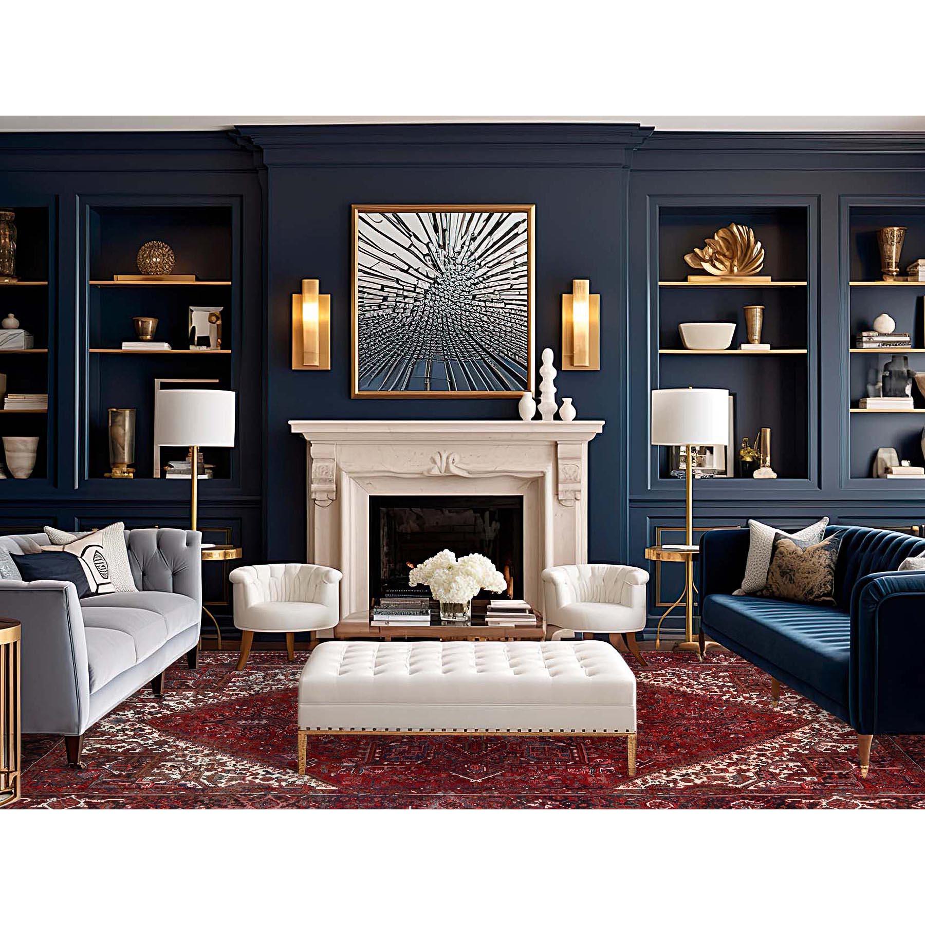 This fabulous Hand-Knotted carpet has been created and designed for extra strength and durability. This rug has been handcrafted for weeks in the traditional method that is used to make
Exact Rug Size in Feet and Inches : 9'8