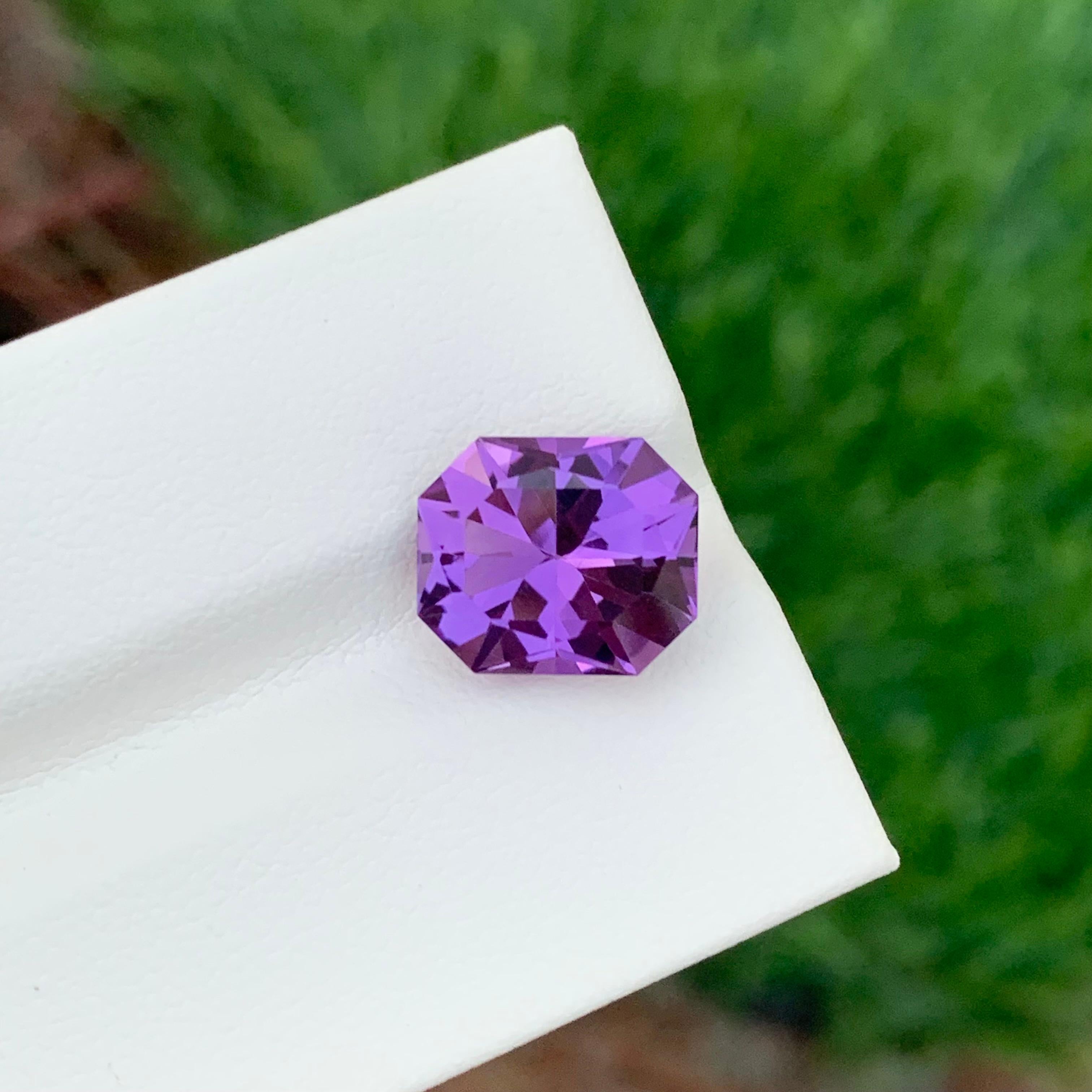 Amatista suelta natural de 9,90 quilates gema talla fantasía en venta 5