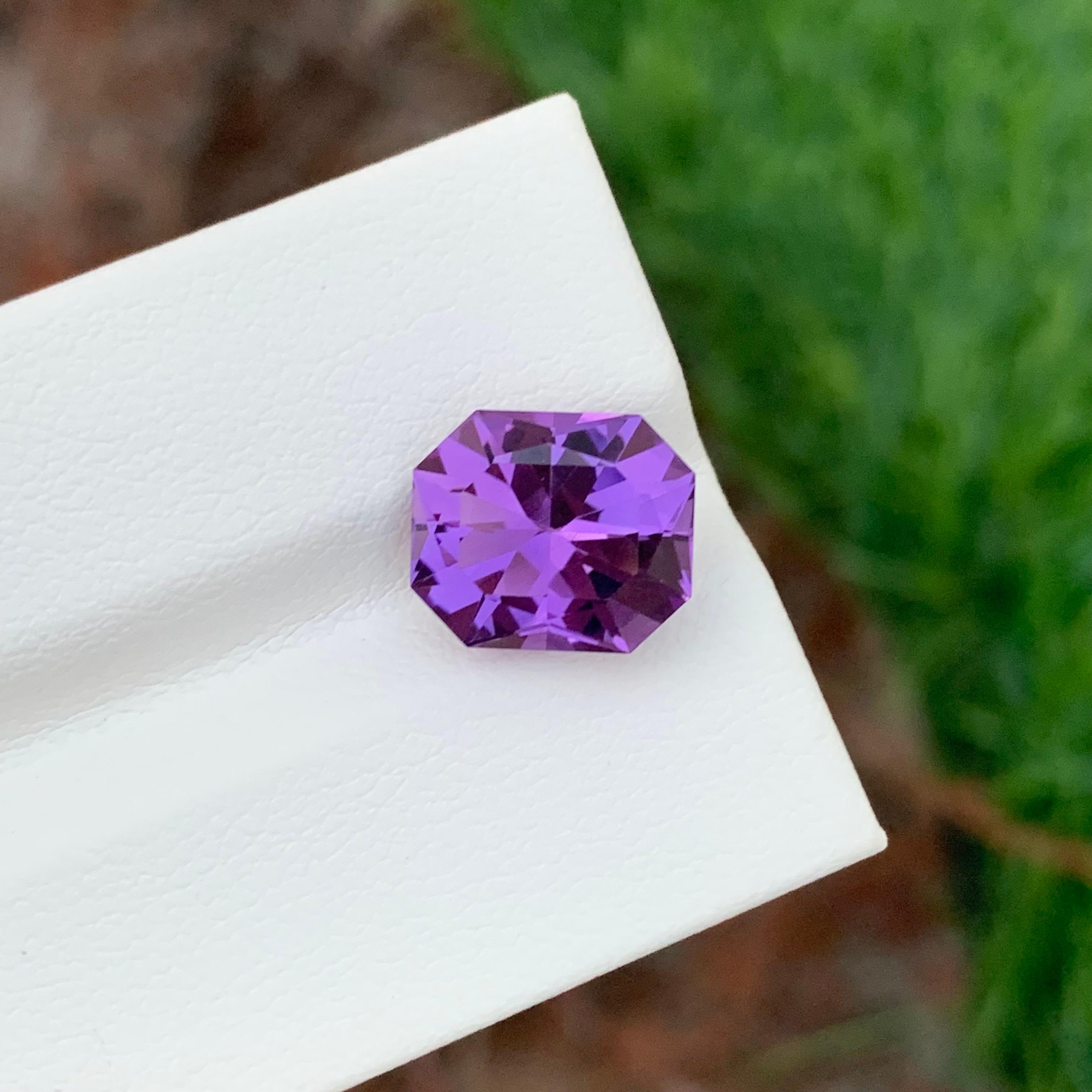 Amatista suelta natural de 9,90 quilates gema talla fantasía en venta 2