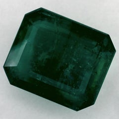 9.91 Ct Smaragd Oktagon-Schliff Loser Edelstein