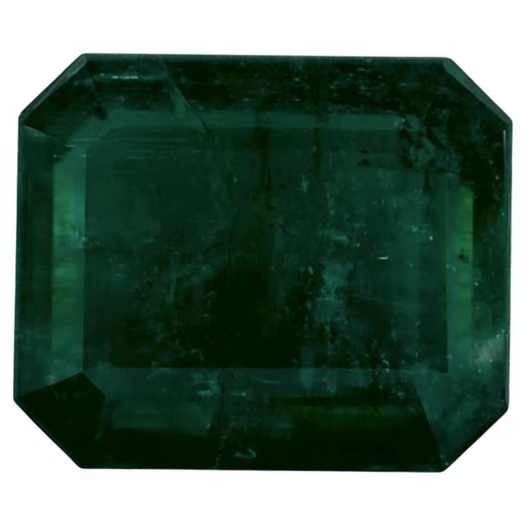 9.91 Ct Emerald Octagon Cut Loose Gemstone