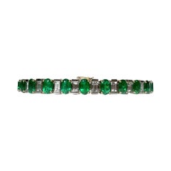 9.94 Carat Colombian Emerald Bracelet 9.94 Carat Colombian Emerald Bracelet