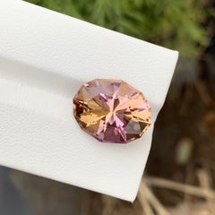 Ametrine naturelle non sertie de 9,95 carats de forme ovale pour collier