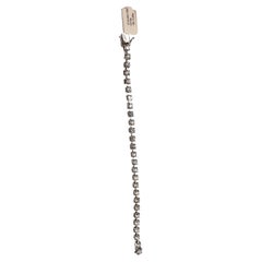 9,98 quilates Pulsera de tenis de diamantes de oro de 18 quilates