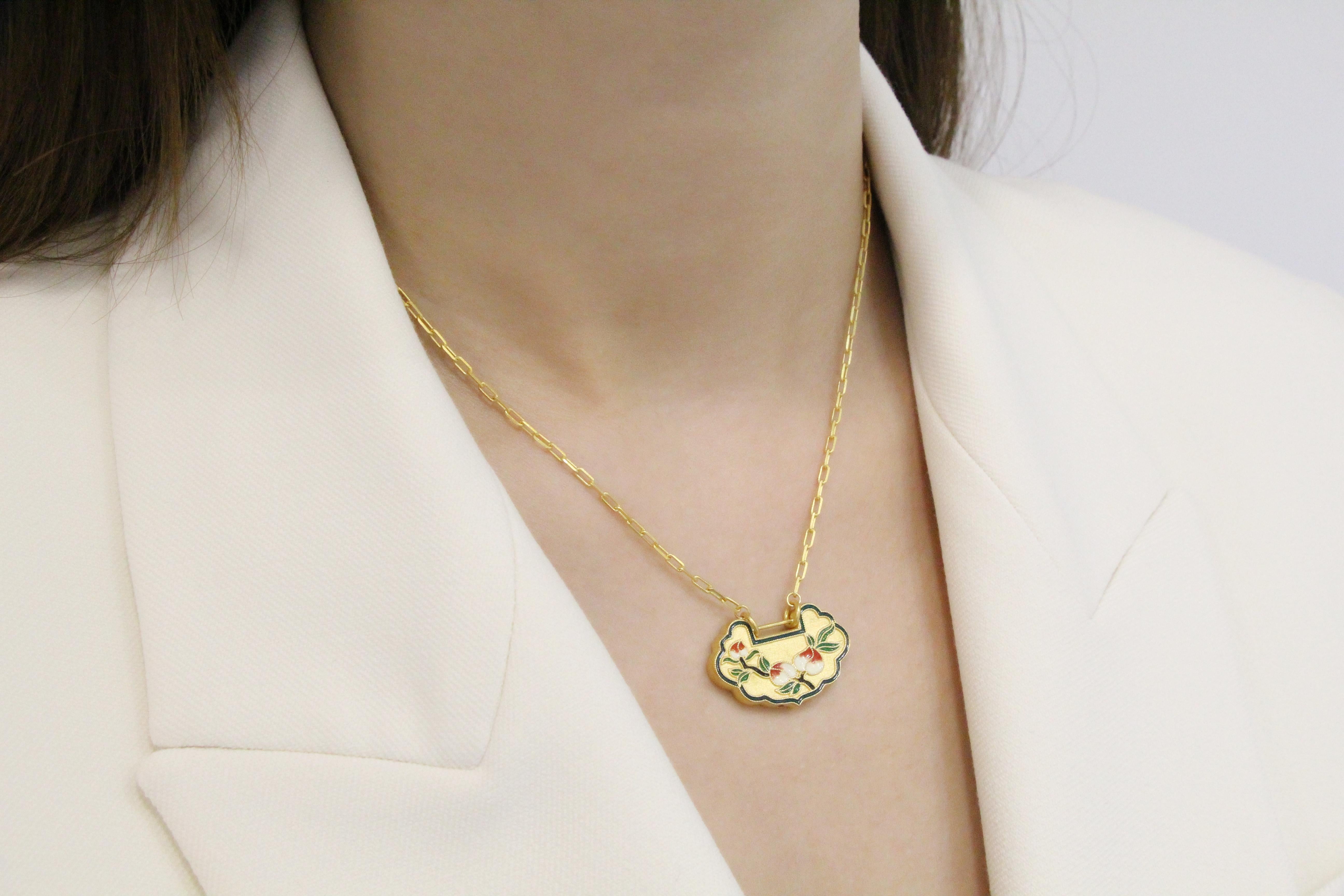 gold 999 necklace