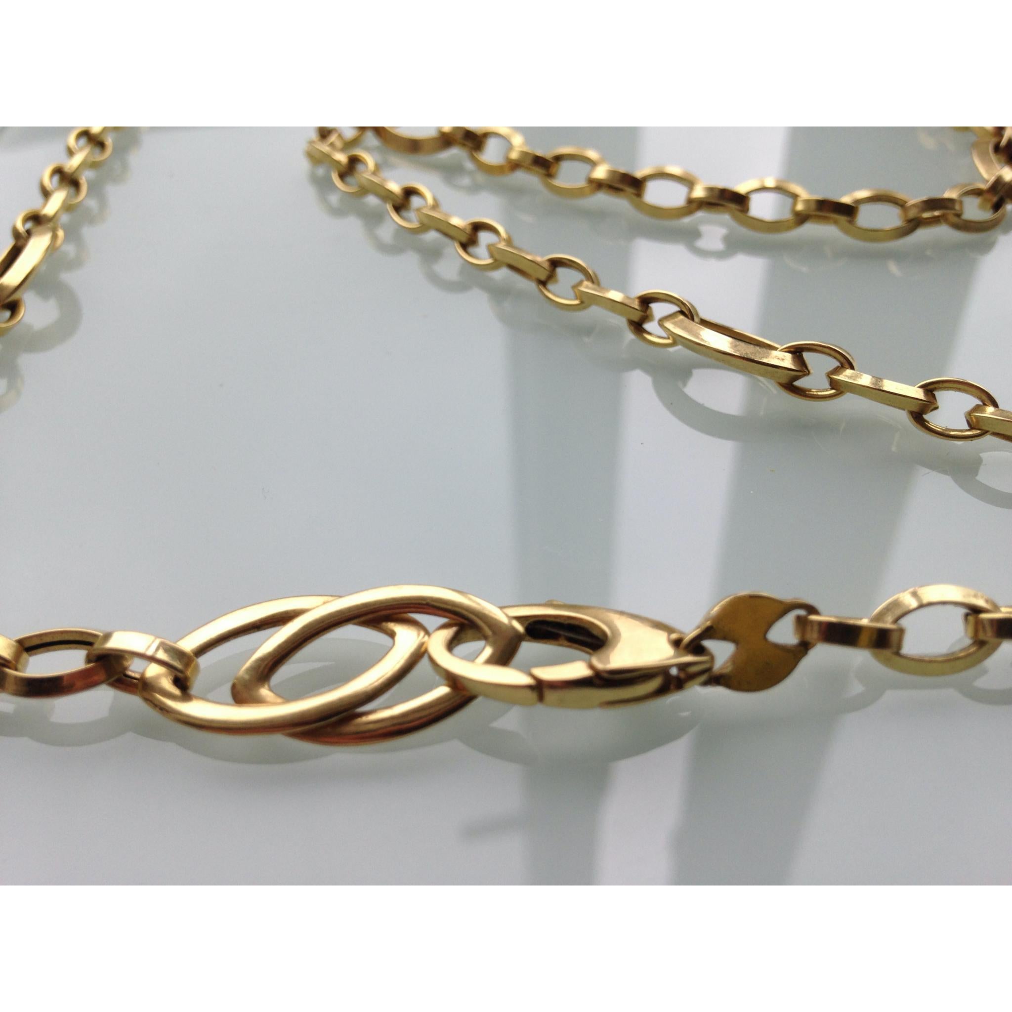 9ct 375 Gold 1980s Oval Design Matching Set For Sale 1