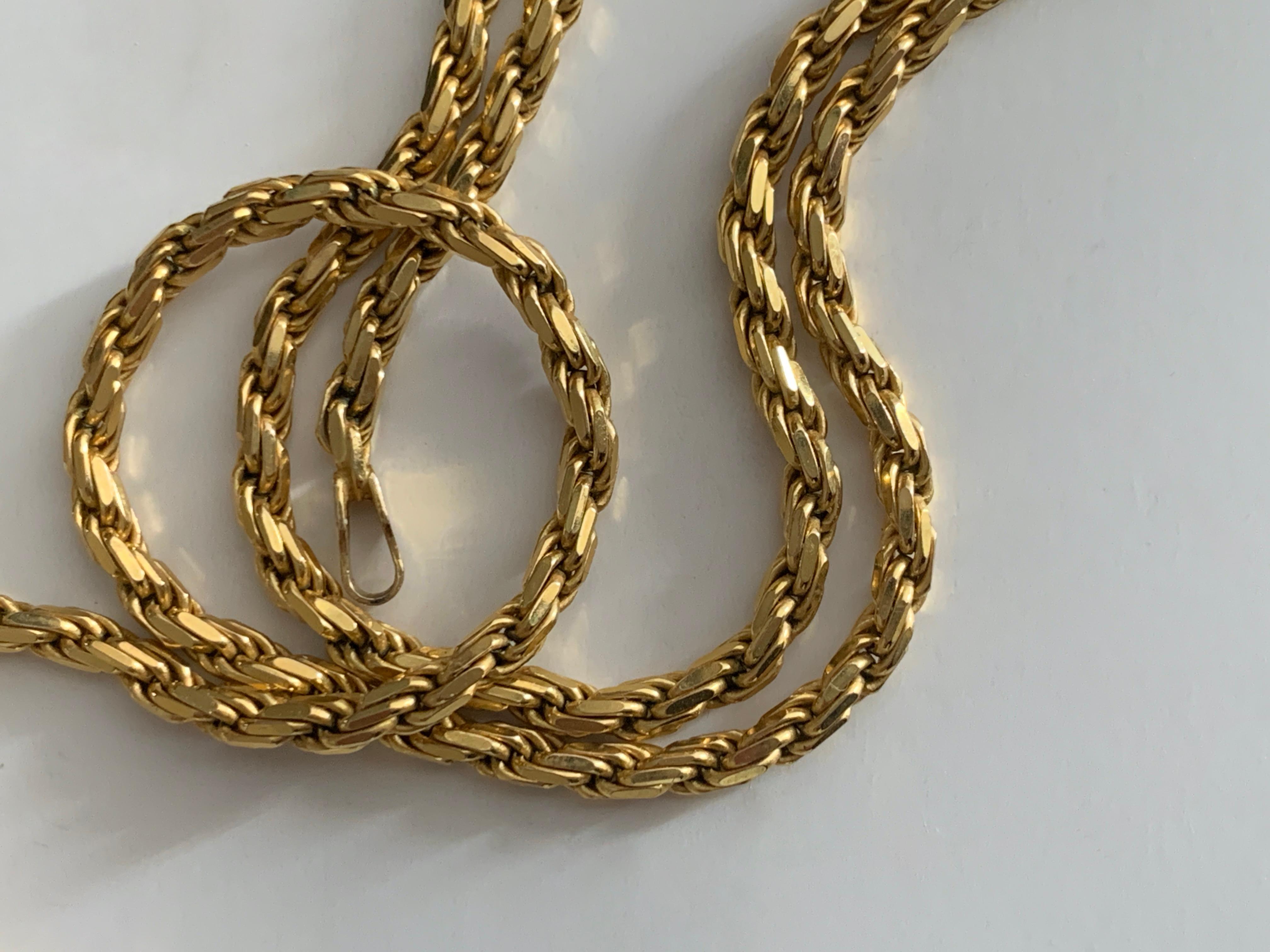 9 Karat 375 Goldkette im Zustand „Gut“ in London, GB
