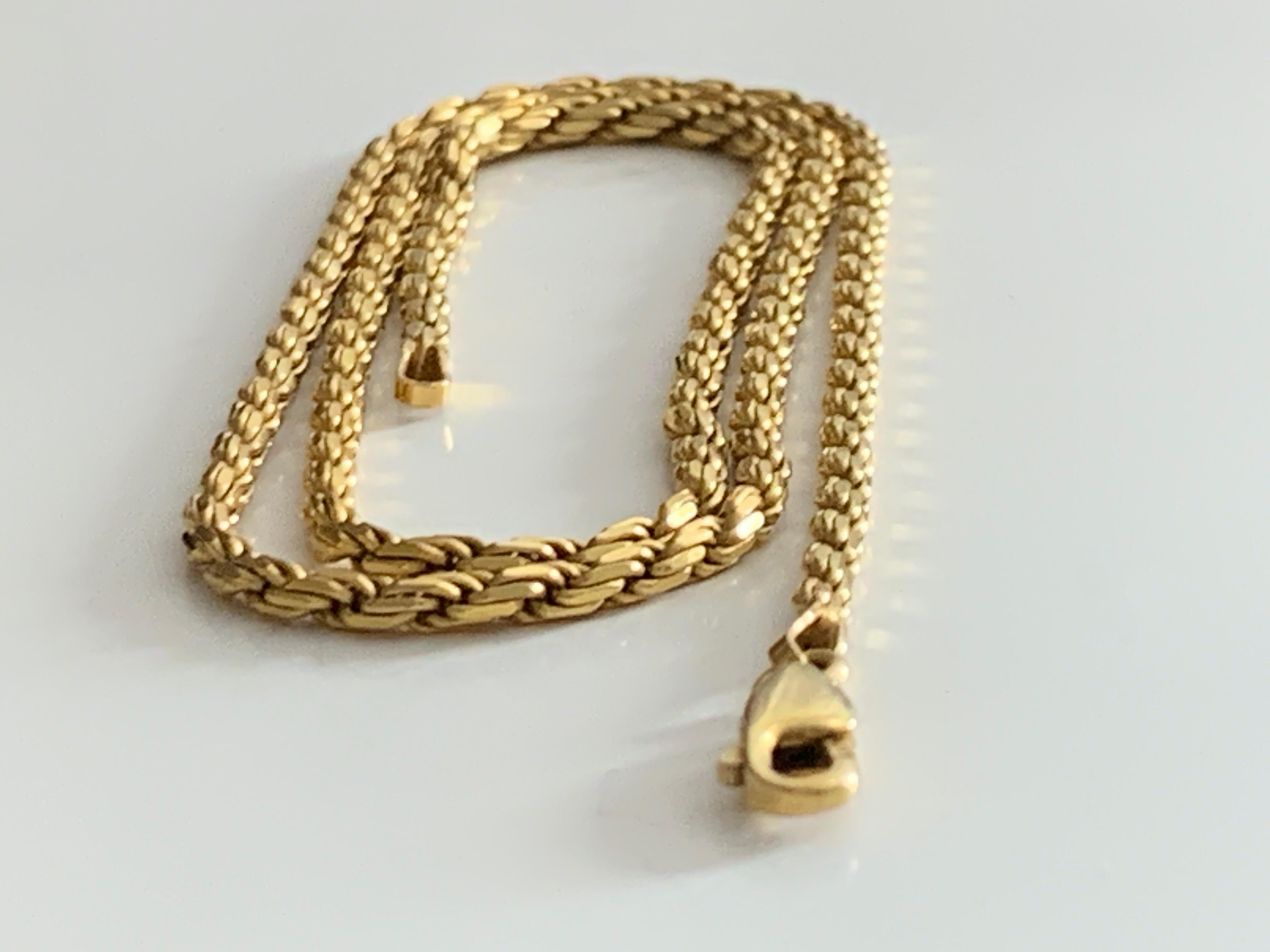 9 Karat 375 Goldkette 2