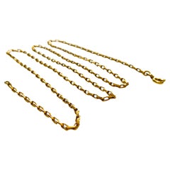 9ct 375 Gold 25" Chain  by Italian Goldsmith UnoAerre