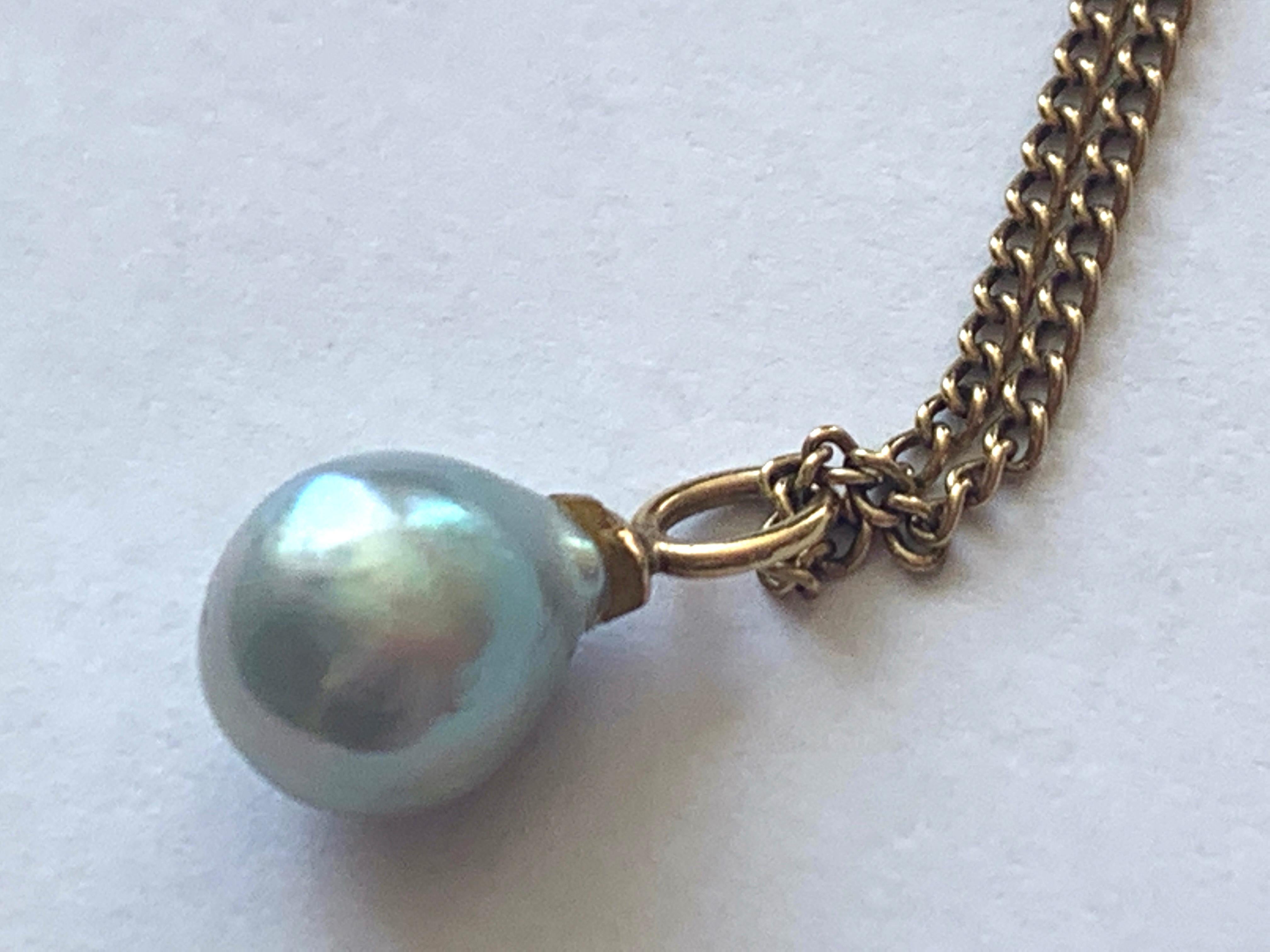 antique baroque pearl necklace