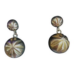 9ct 375 Gold Antique Earrings