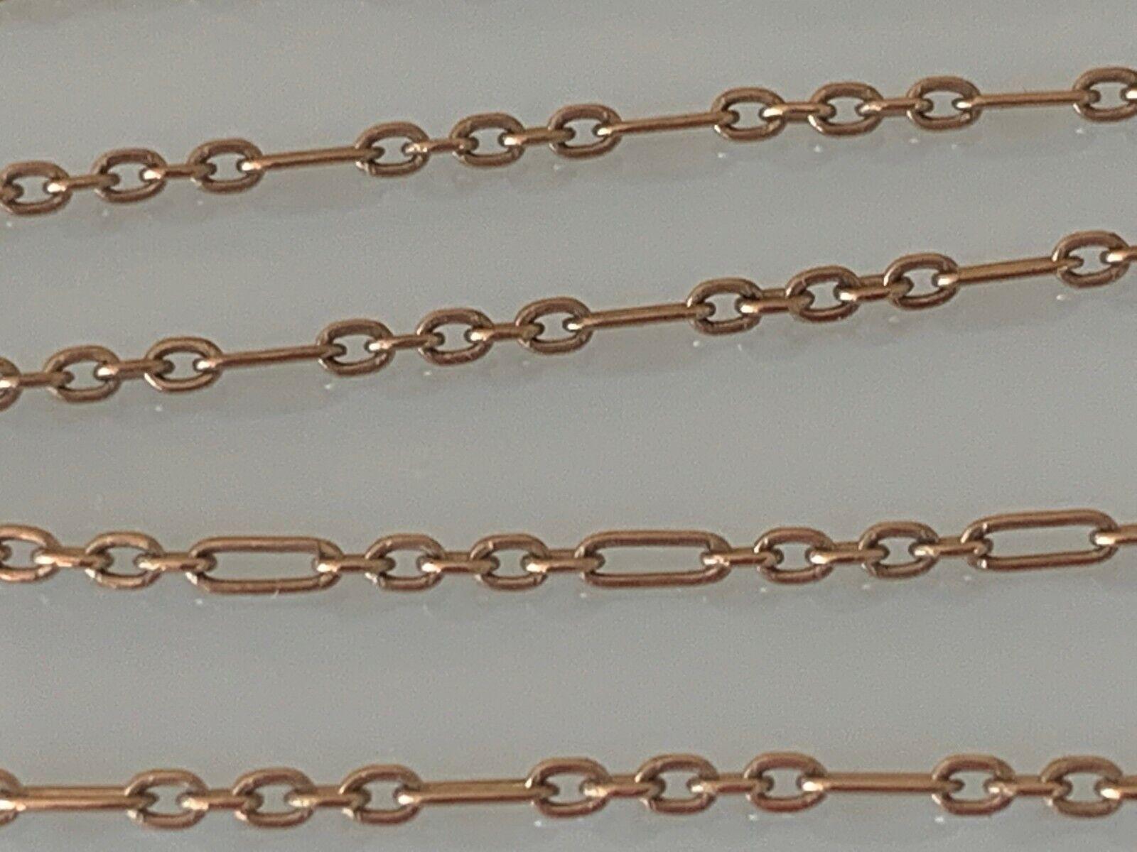 9 Karat 375 Gold Lange Kette 1