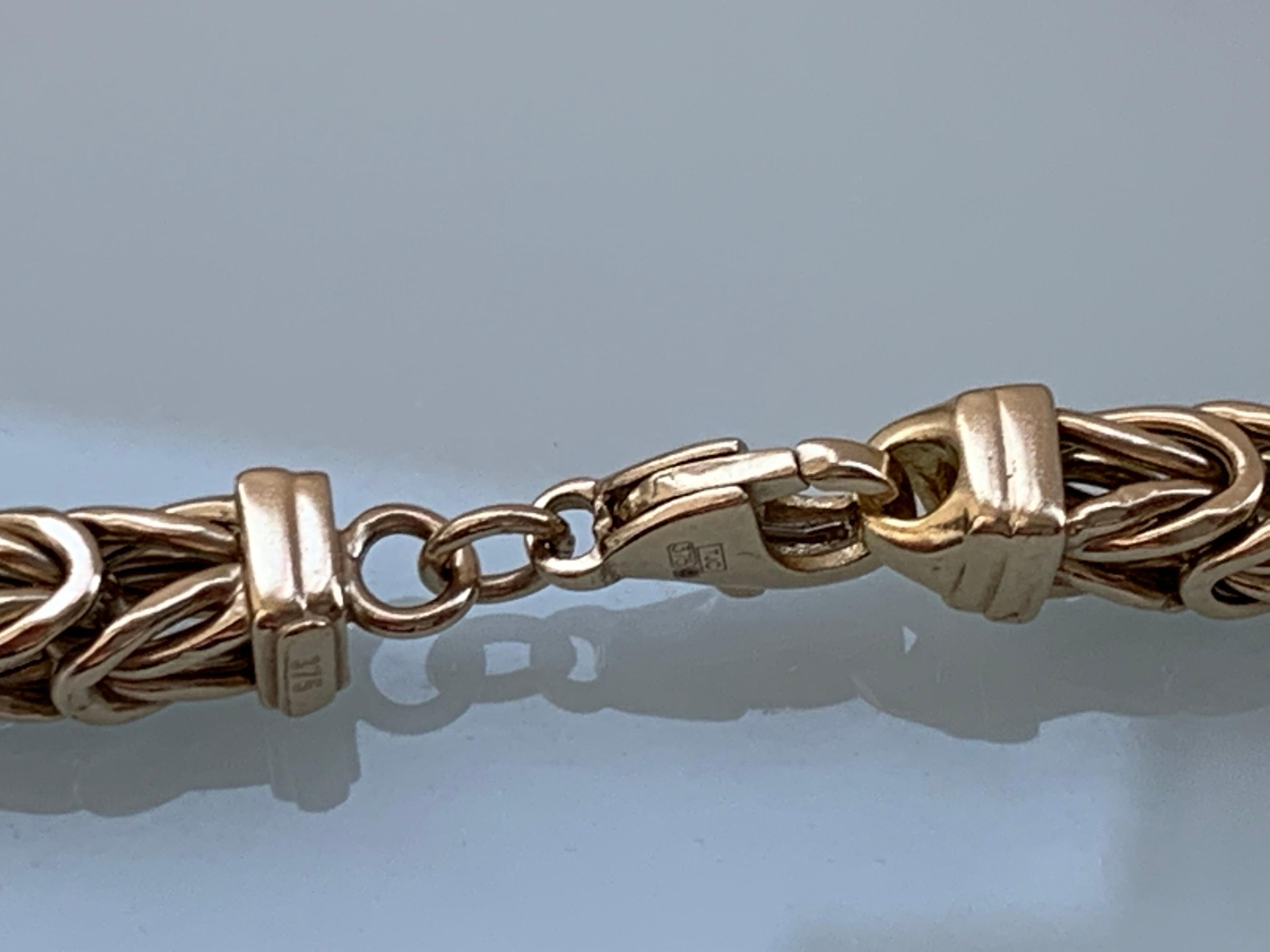375 gold bracelet