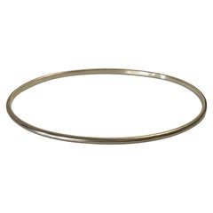 9ct 375 Gold Modern Solid Bangle