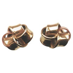 Vintage 9ct 375 Gold Earrings