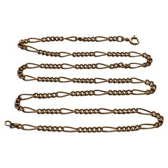 UnoAerre Figaro-Kette aus 9 Karat 375 Gold