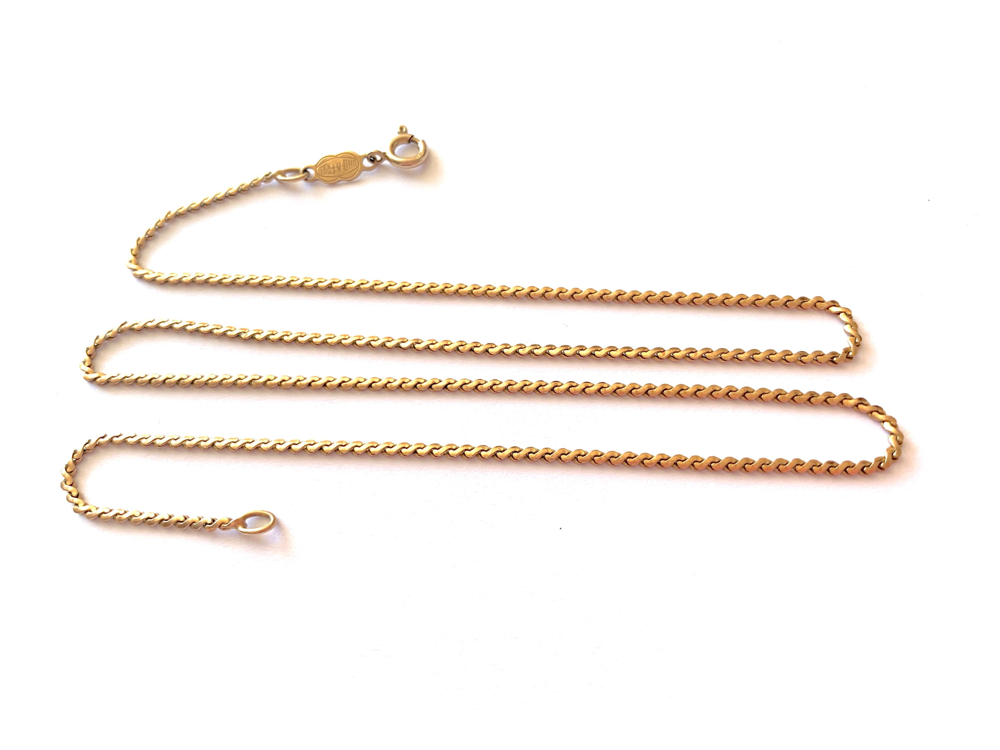 9ct 375 Gold  Vintage 18.75