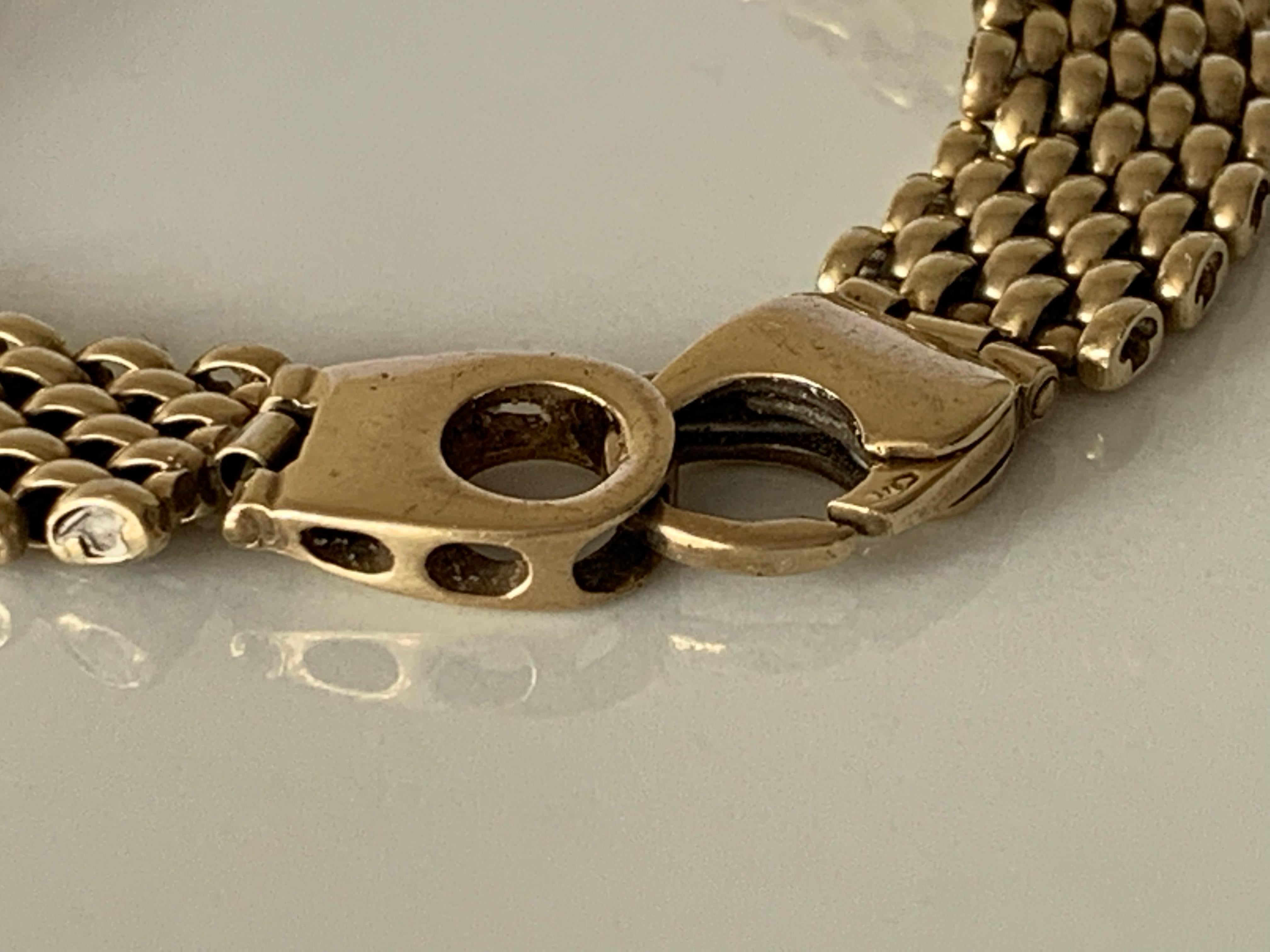 9ct 375 Gold Bracelet For Sale 1