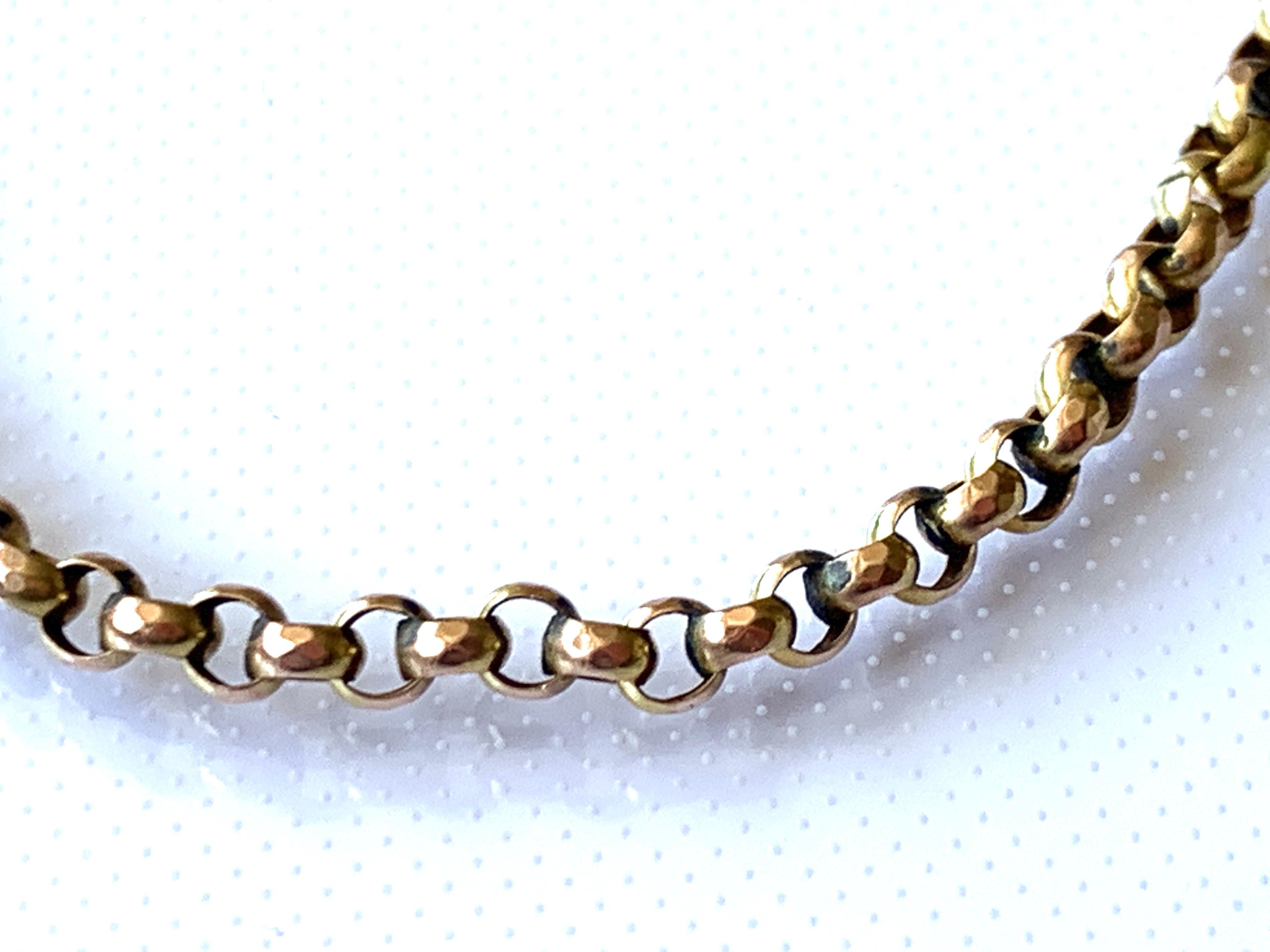 9 Karat Gold Antike Kette 1