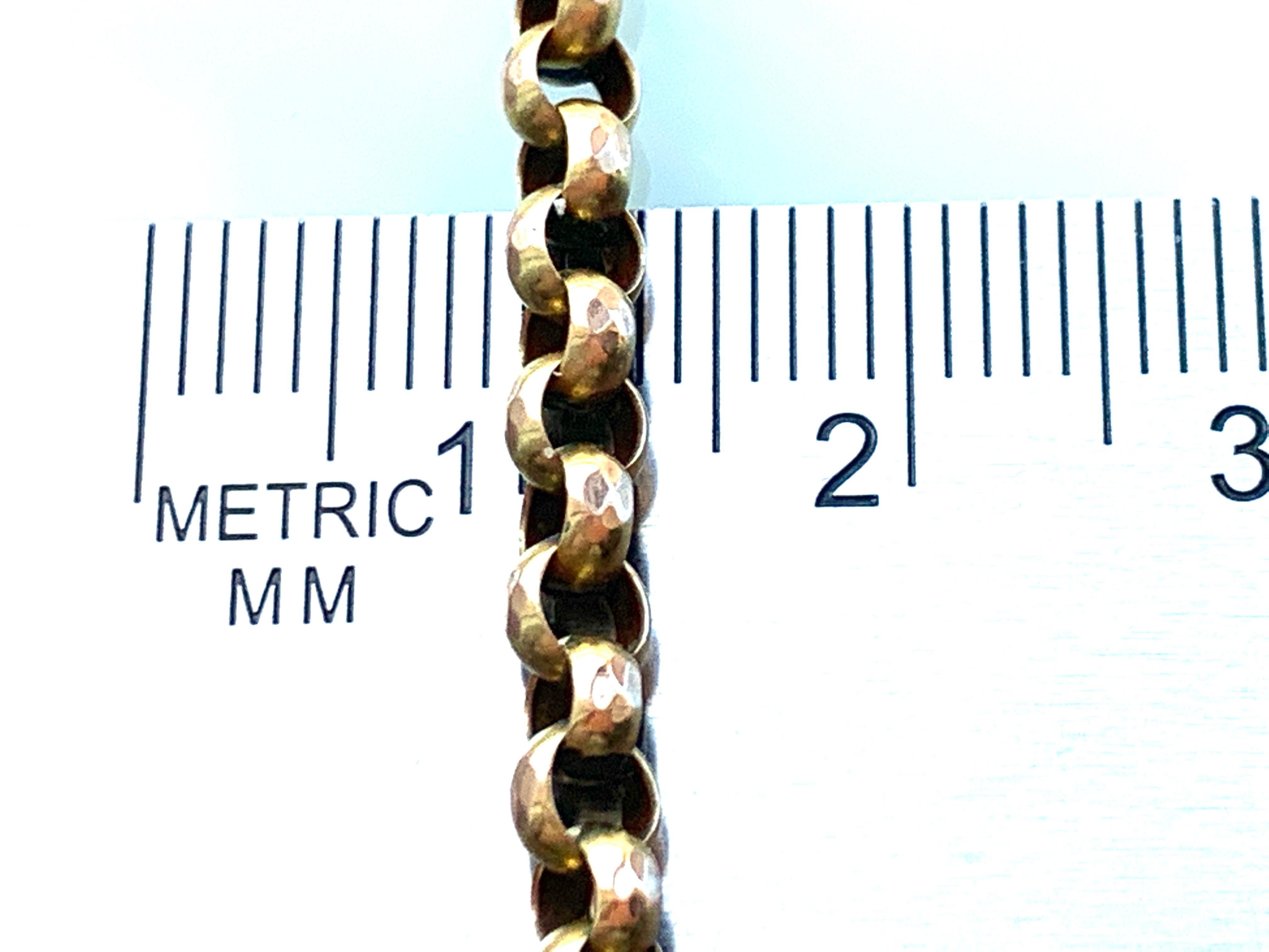 9 Karat Gold Antike Kette 2