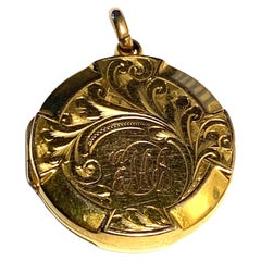 9ct Gold Antike Medaillon
