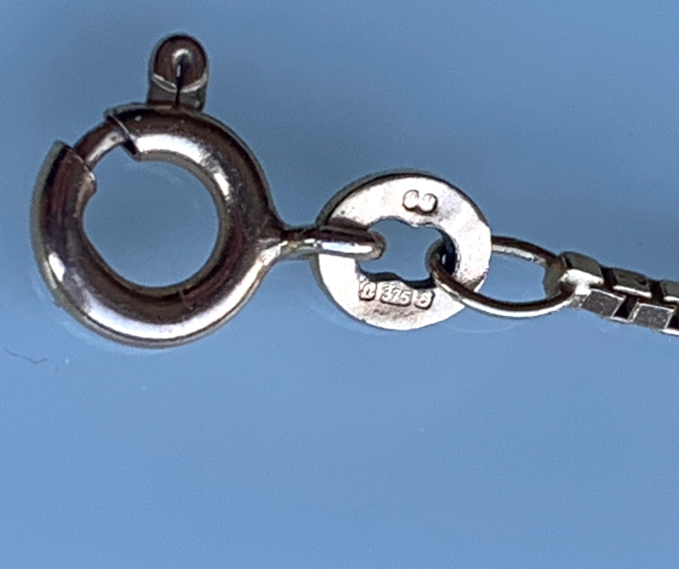 9ct Gold Ball Ball & Box 23.5