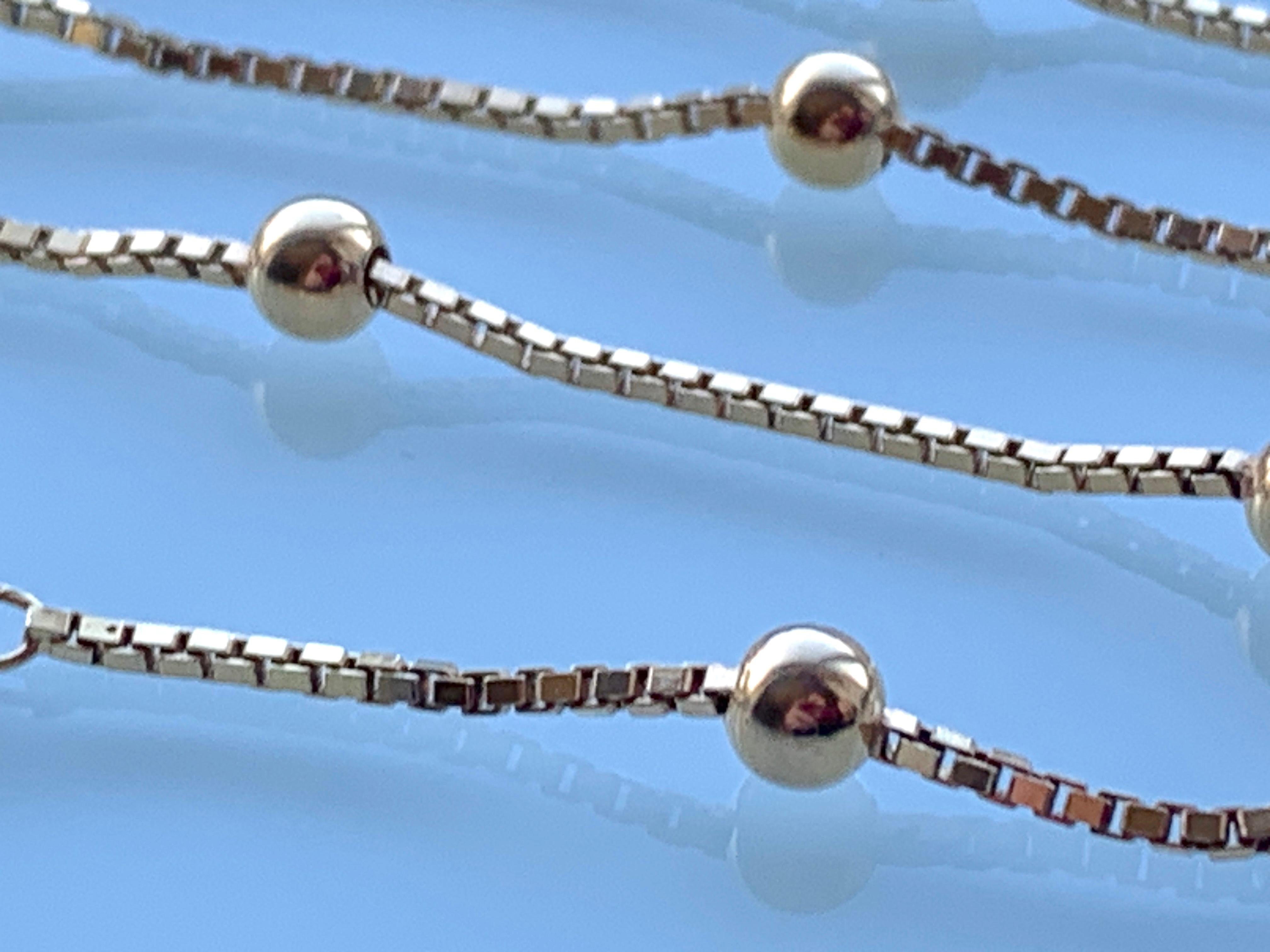 9ct Gold Ball Ball & Box 23.5