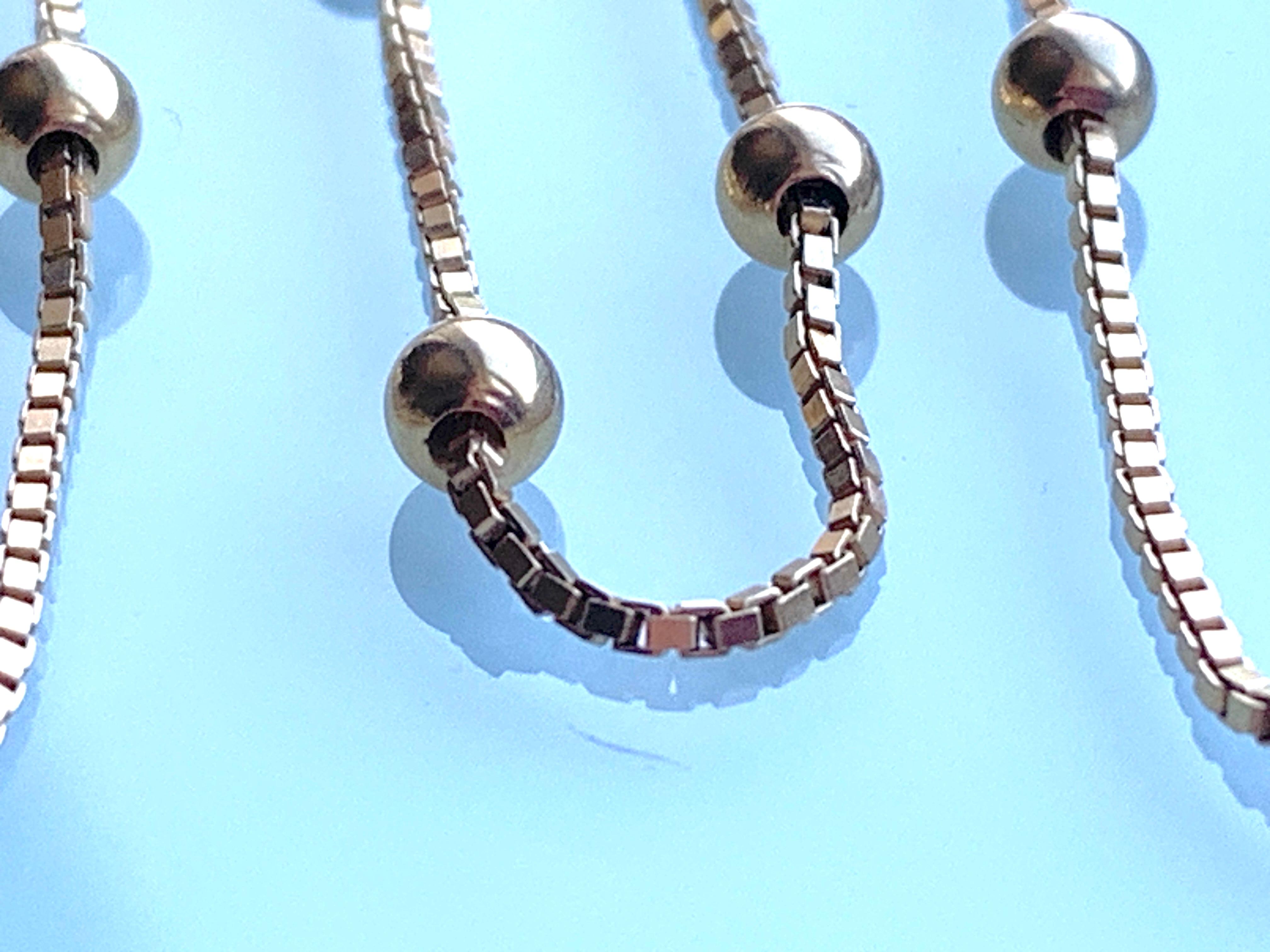 9ct Gold Ball Ball & Box 23.5