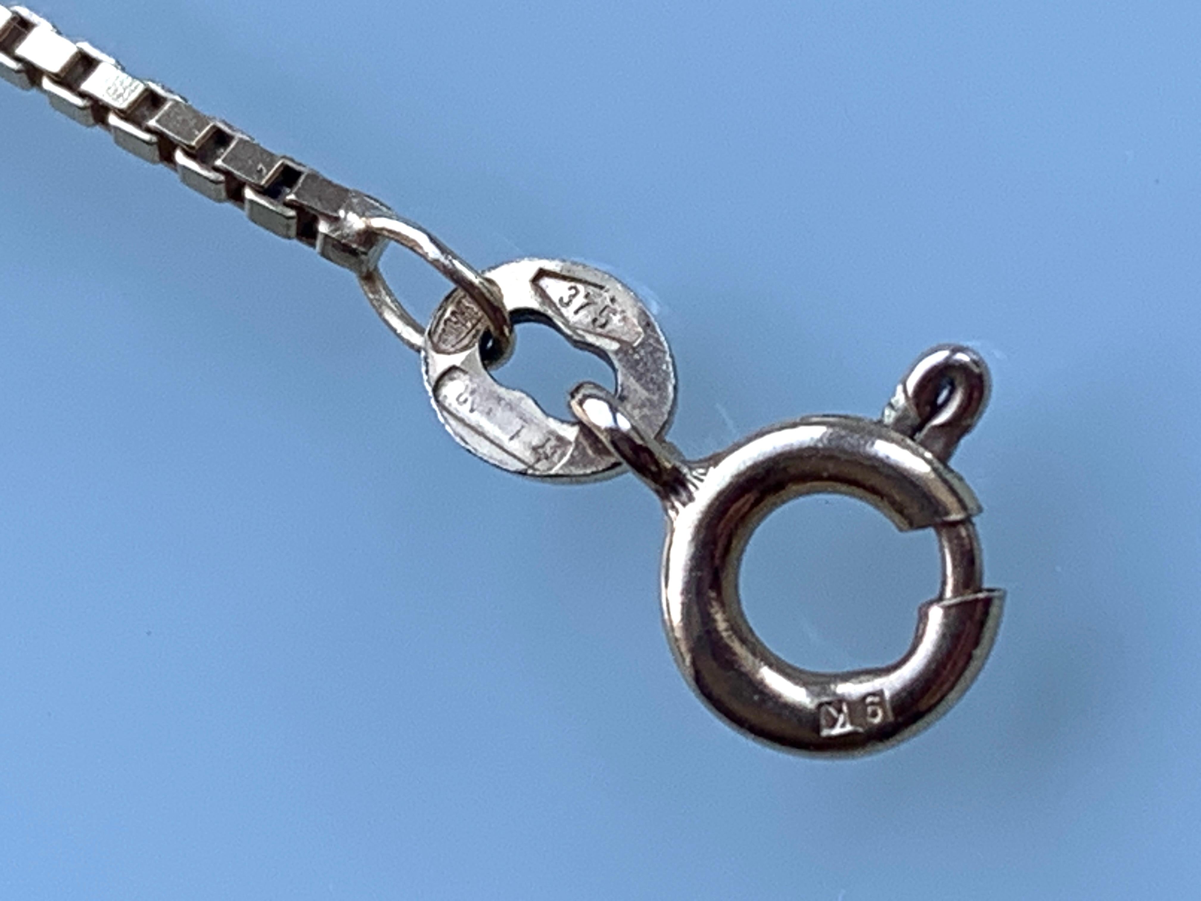 9ct Gold Ball Ball & Box 23.5