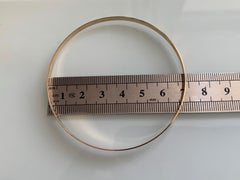 9ct Gold Bangle Fully Hallmarked