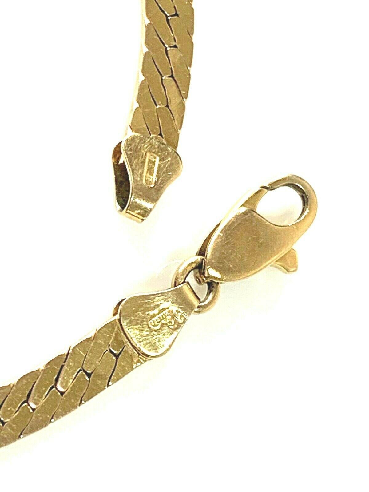 italy 375 gold bracelet