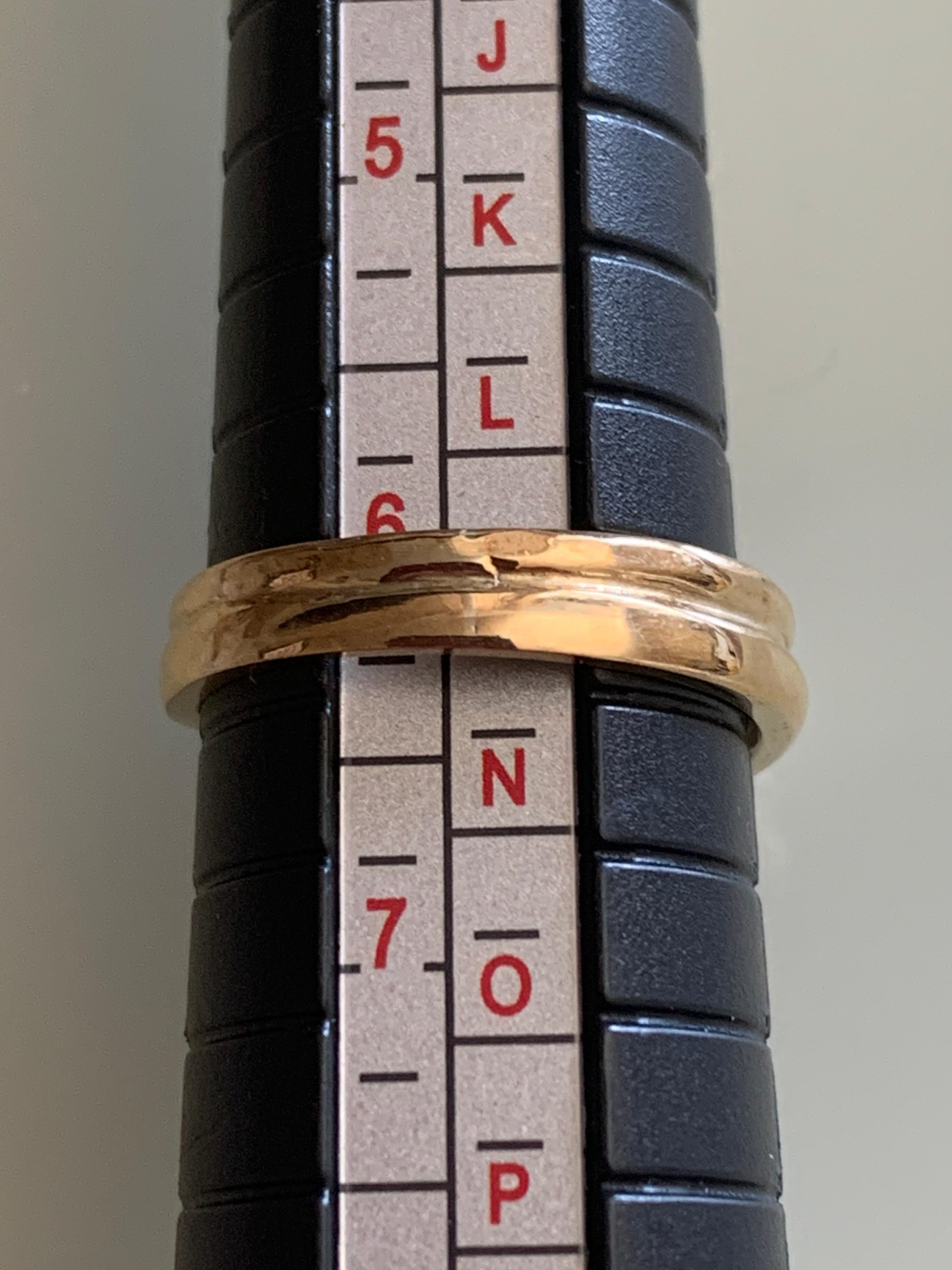Bague serpent en or 9ct Hallmarked en vente 5