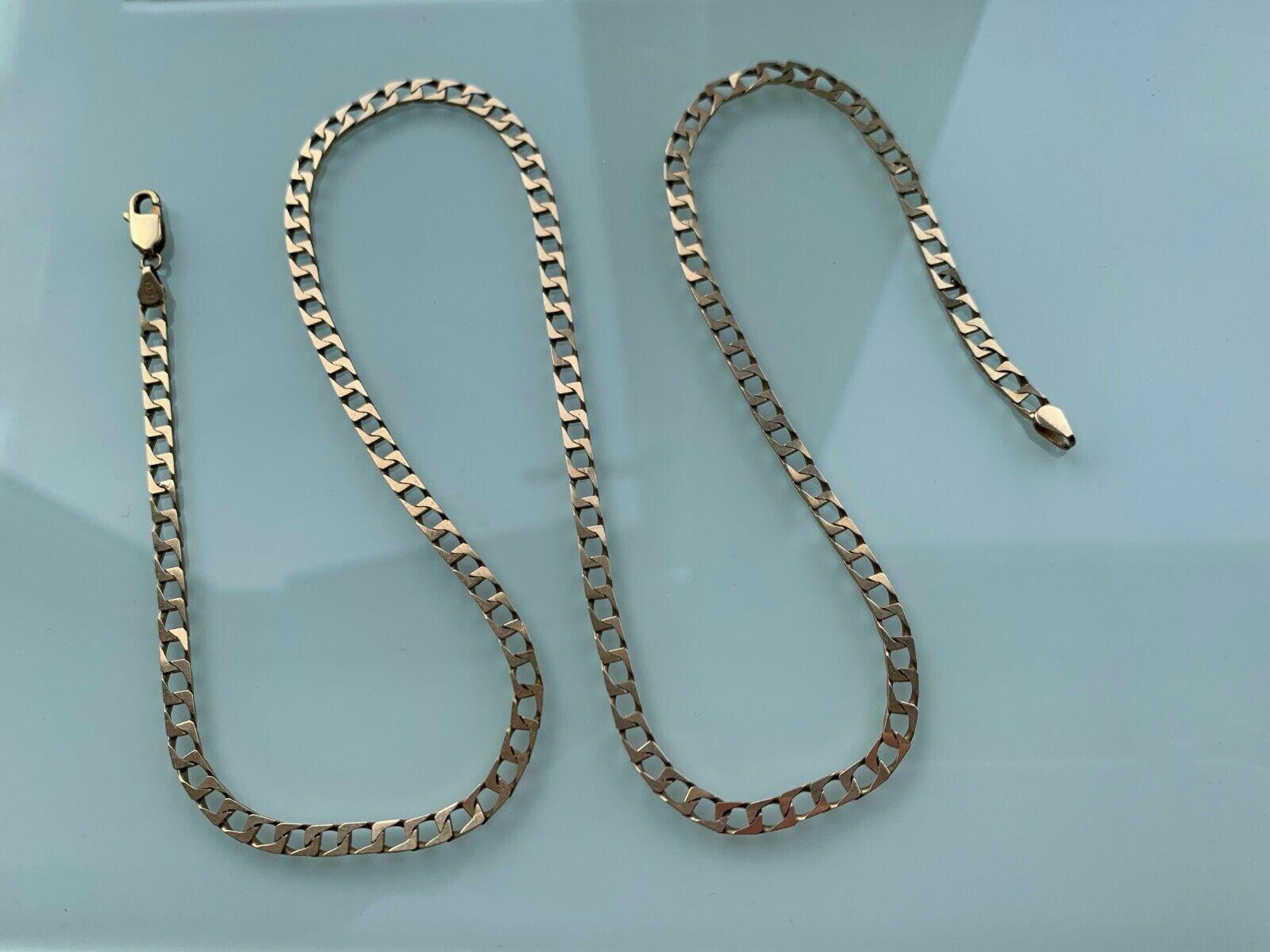 Cadena moderna de oro de 9 ct Retro en venta