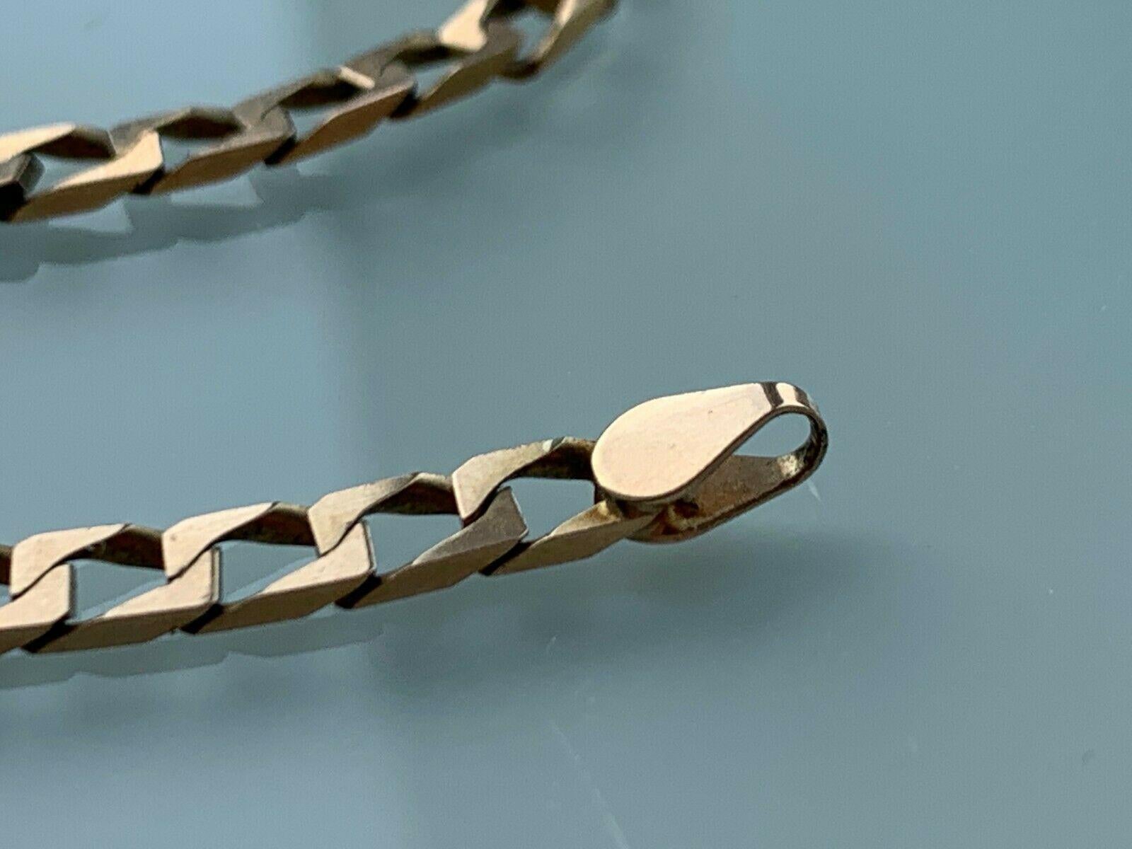Cadena moderna de oro de 9 ct en venta 3