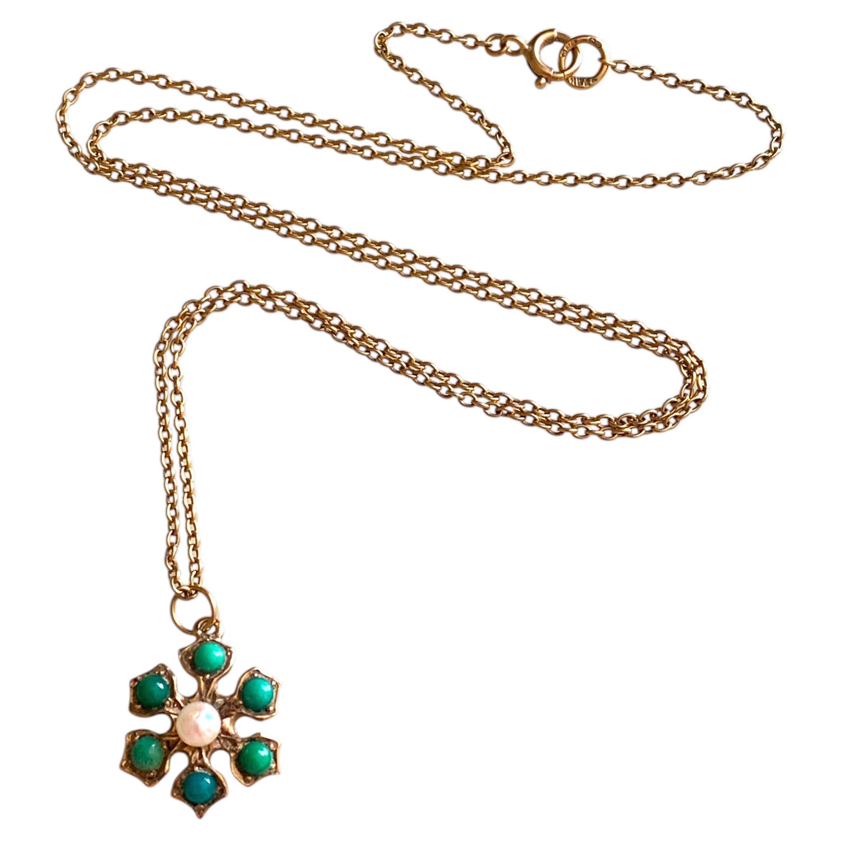 Collar de oro de 9 ct totalmente Hallmarked en venta
