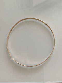 9ct Gold Plain Bangle Full Hallmarked