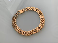 9ct Gold Plain Armreif voll gestempelt