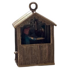 9ct Gold Punch & Judy Charm