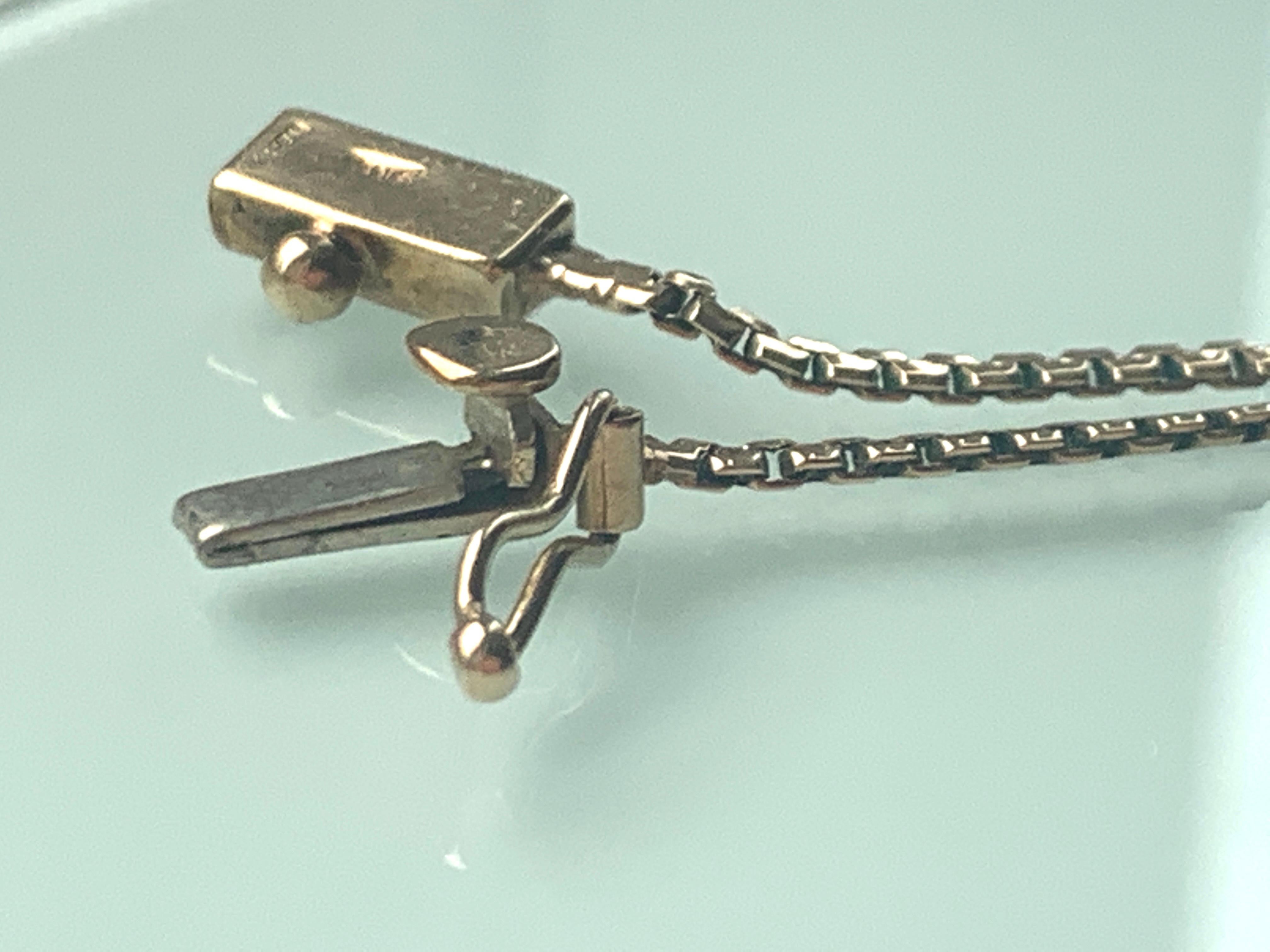 9 Karat Gold Seltene Vintage 17
