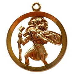 9ct Gold St.Christopher by Moses & Salkind