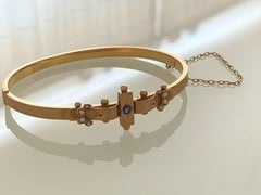9 Carat Gold Victorian Bracelet, Fully Hallmarked, 1902