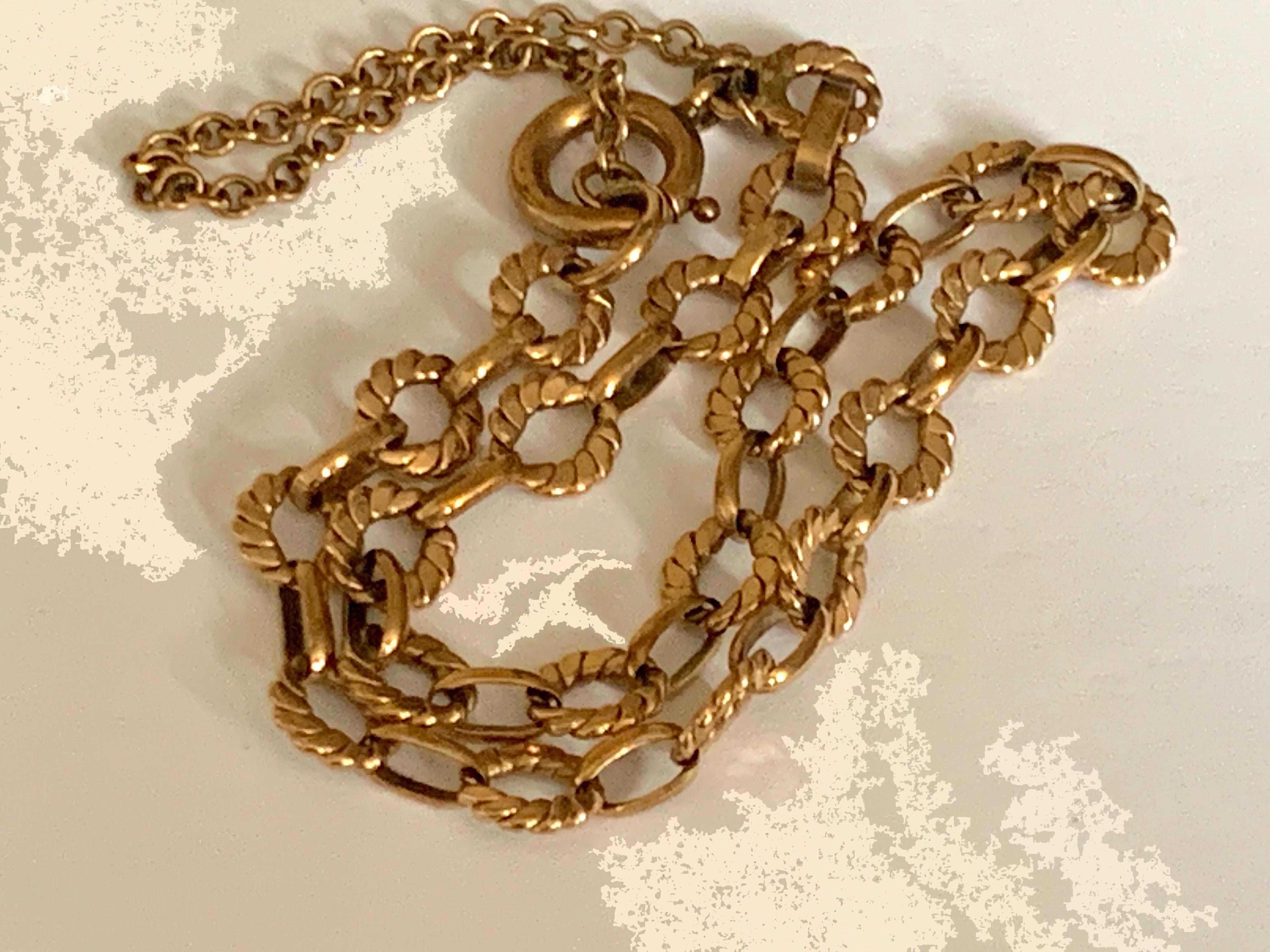 Greek Revival 9ct Gold Vintage Bracelet For Sale